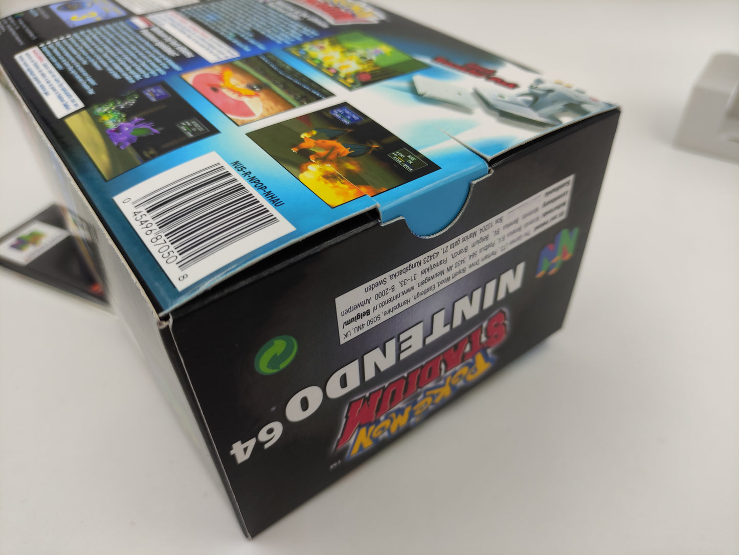 Pokemon Stadium - PAL - N64 - Big Box Replacement, Manual, Inner Tray - thick cardboard as in the original. Top Quality !!