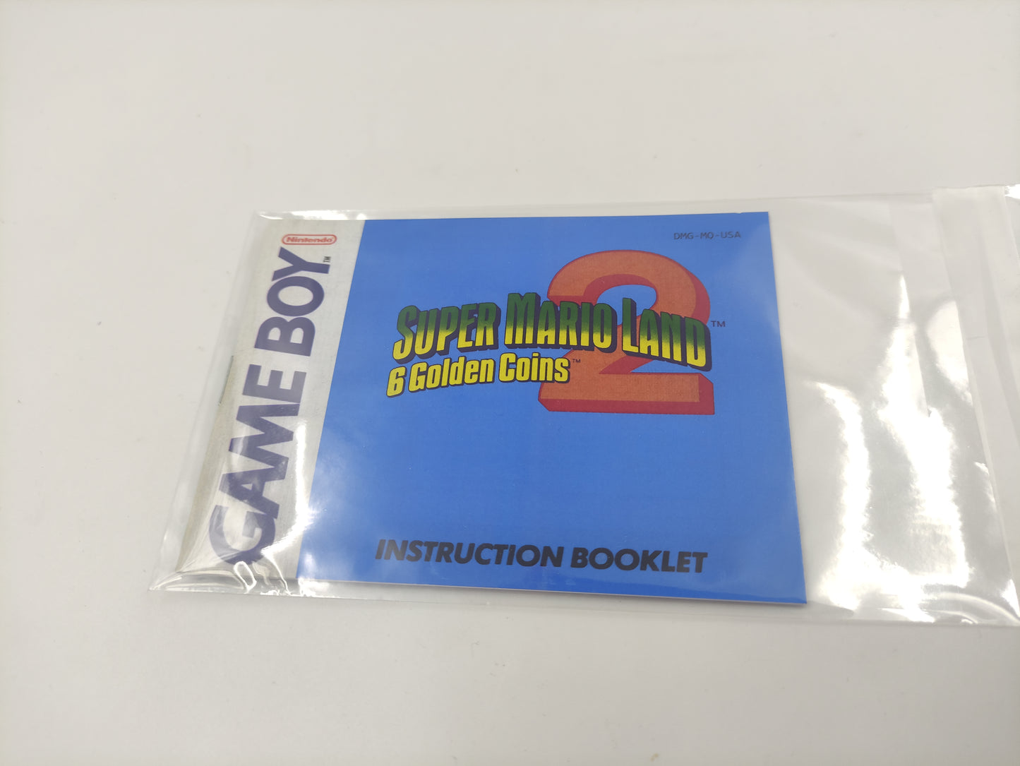 Super Mario Land 2 - Replacement Box, Manual, inner tray - Game Boy/ GB - PAL or NTSC. thick cardboard. Top Quality !!