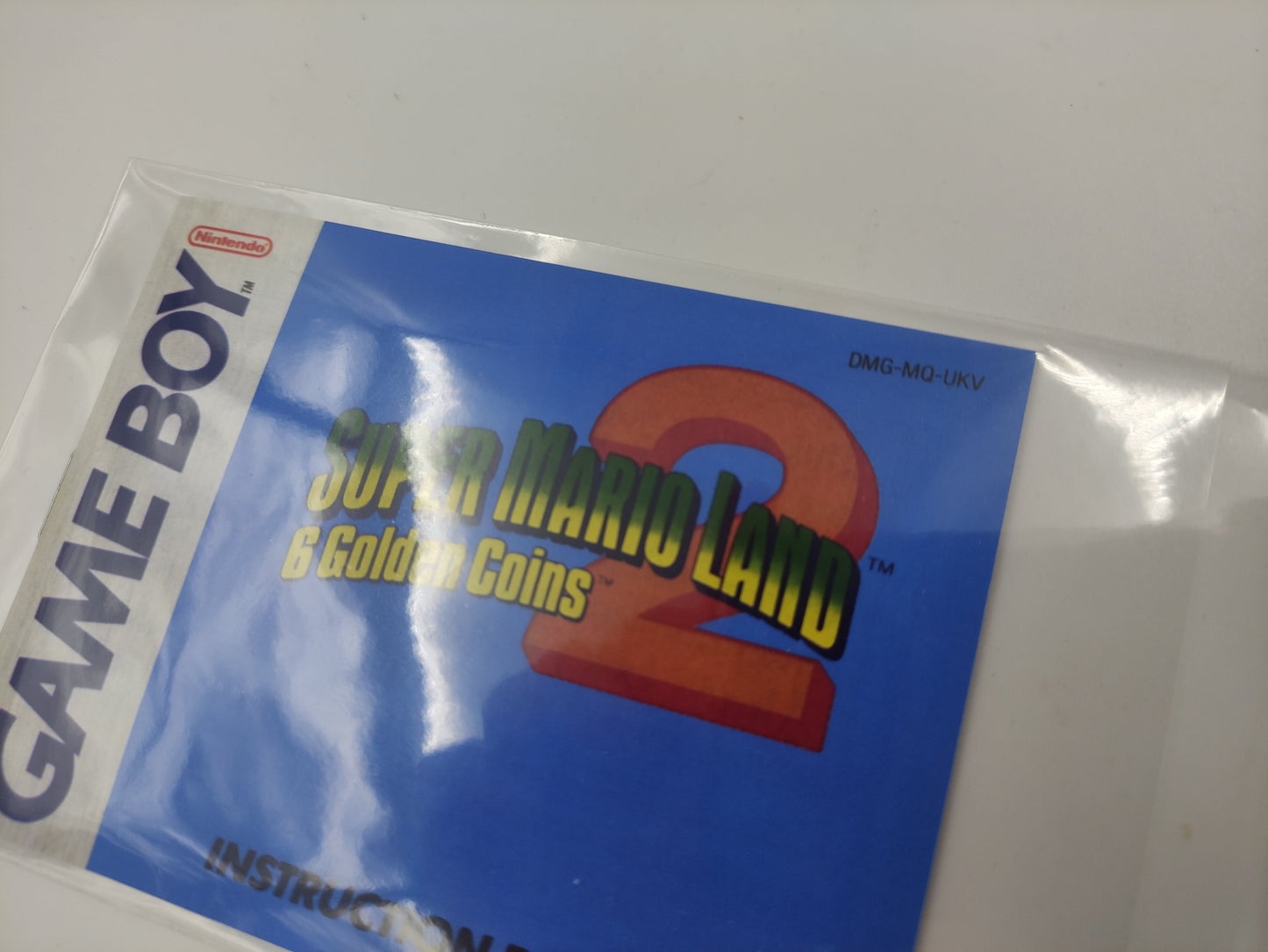 Super Mario Land 2 - Replacement Box, Manual, inner tray - Game Boy/ GB - PAL or NTSC. thick cardboard. Top Quality !!