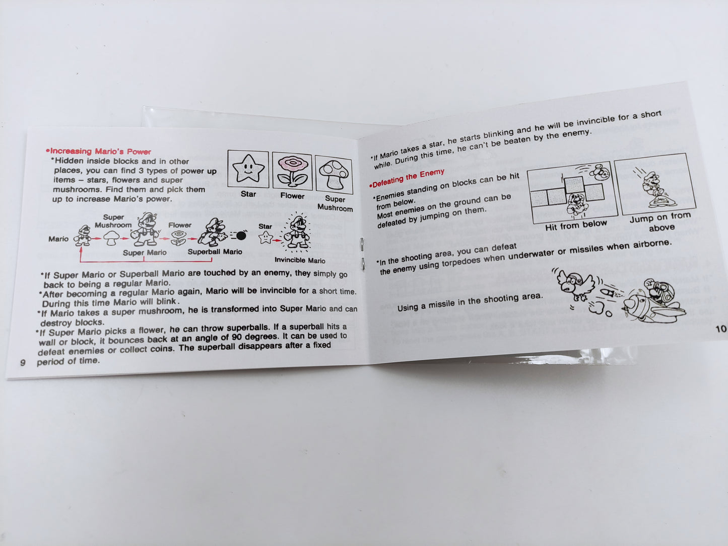 Super Mario Land - Box Replacement, Manual, Inner Tray - PAL or NTSC - Game Boy/ GB - thick cardboard. Top Quality !!