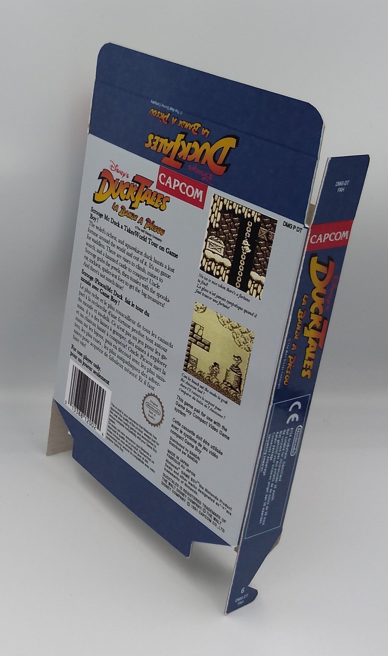 Duck Tales - box with inner tray option - Game Boy/ GB - PAL or NTSC - thick cardboard. Top Quality !!