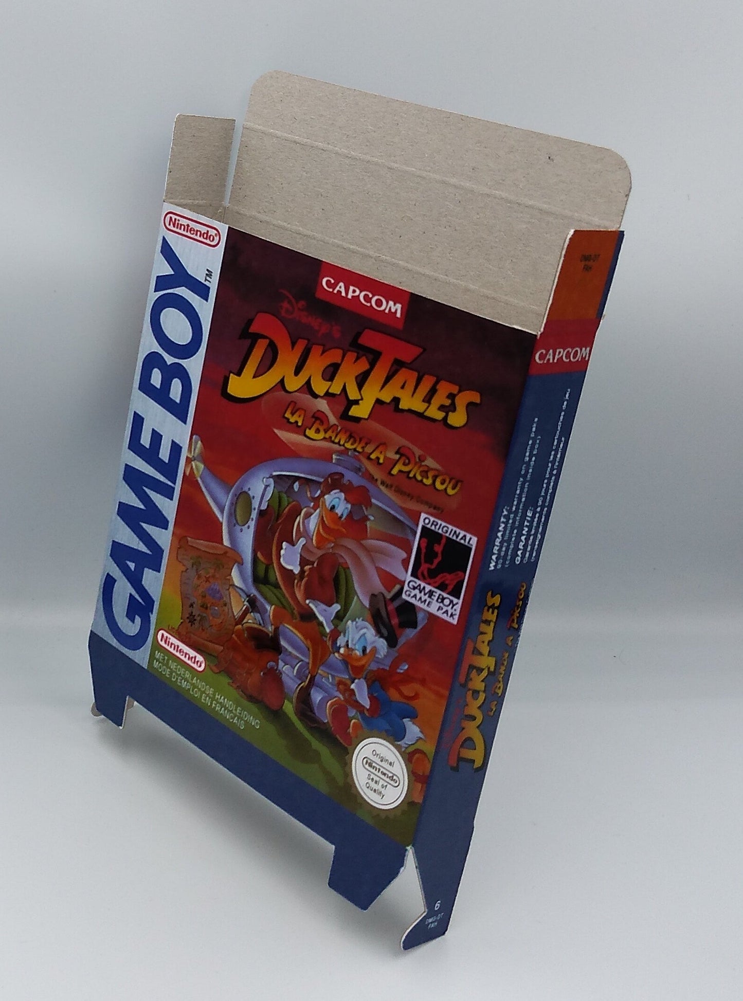 Duck Tales - box with inner tray option - Game Boy/ GB - PAL or NTSC - thick cardboard. Top Quality !!