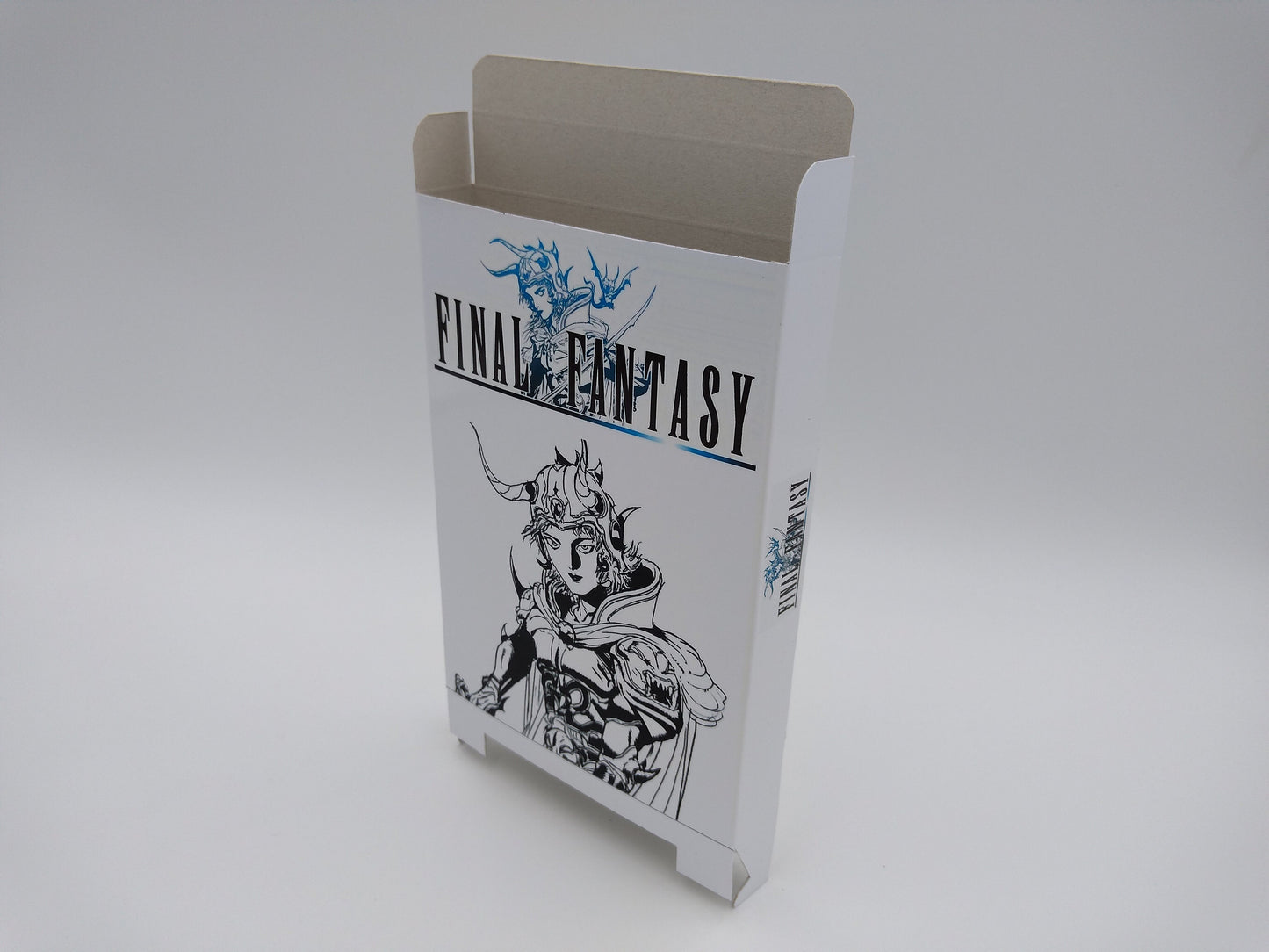 Final Fantasy - NES - NTSC or PAL - Box Replacement, Manual, Map, Dust Cover, Block. Top Quality !