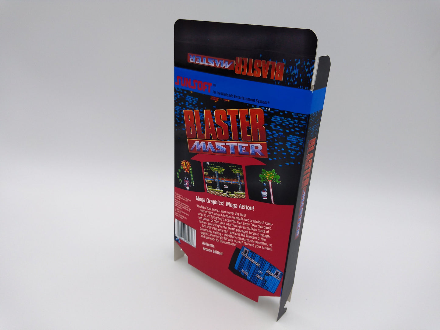 Blaster Master - - Box only - NES - NTSC or PAL - thick cardboard as in the original. Top Quality !