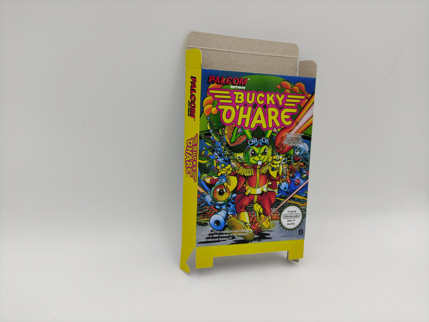 Bucky O'Hare - box replacement only - NES - NTSC or PAL - thick cardboard as in the original. Top Quality !!