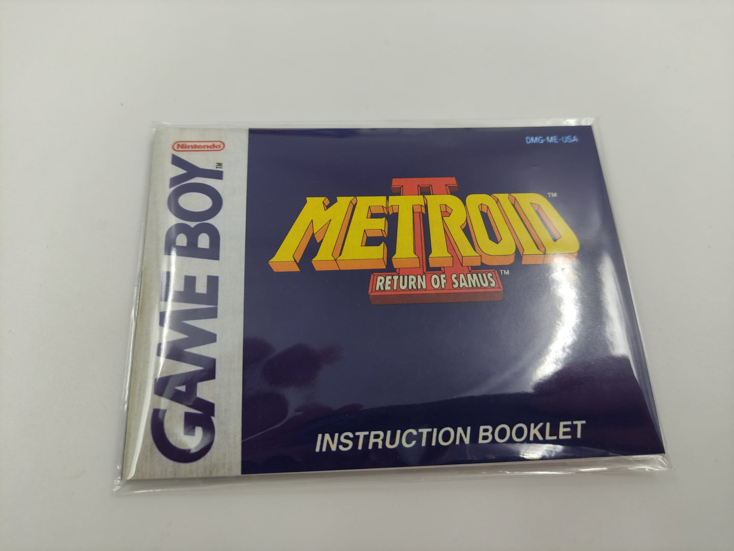 Metroid 2/ Metroid II - Replacement Box, Manual, Inner Tray - Game Boy/ GB - PAL or NTSC - thick cardboard - Top Quality !