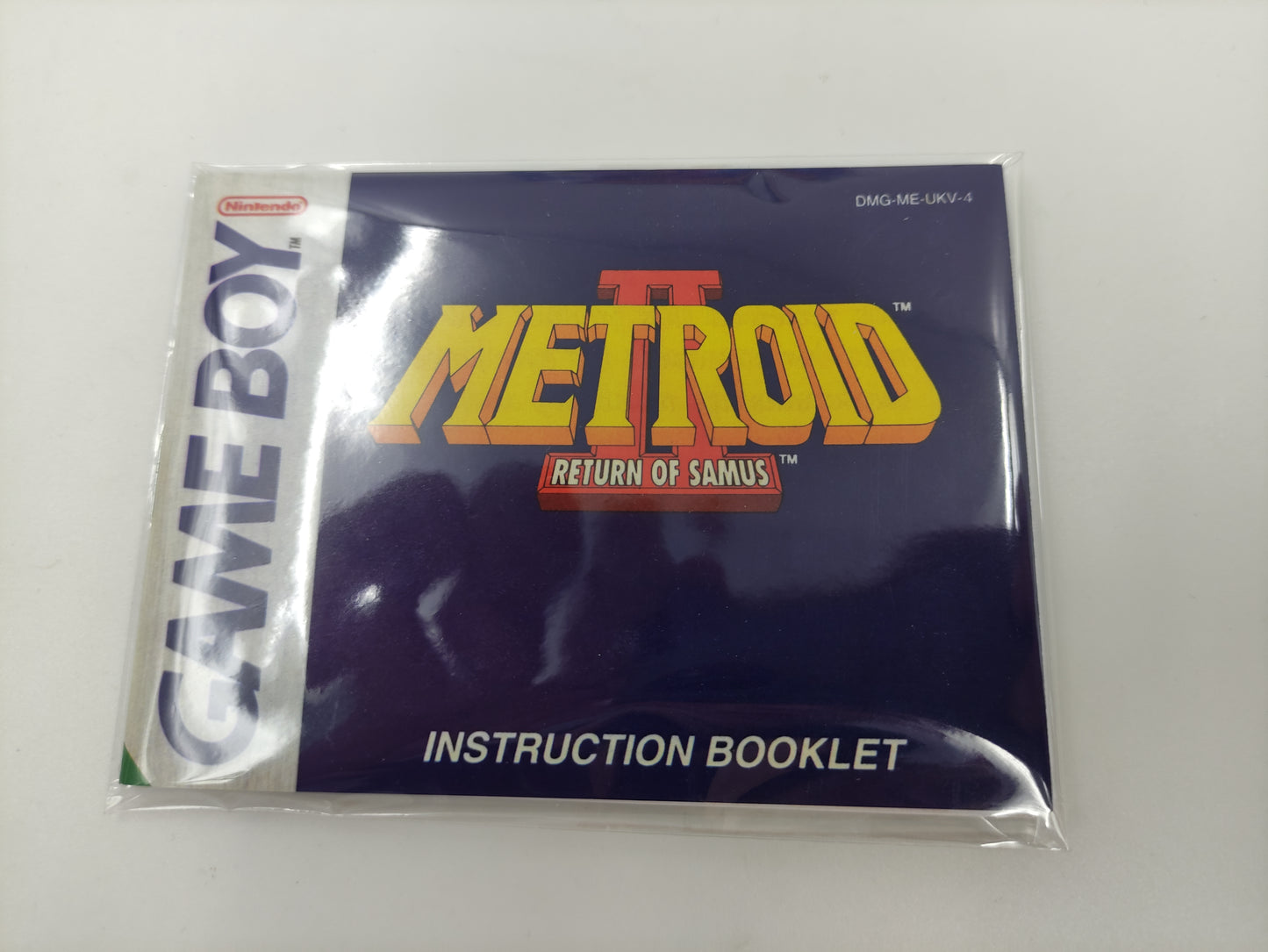 Metroid 2/ Metroid II - Replacement Box, Manual, Inner Tray - Game Boy/ GB - PAL or NTSC - thick cardboard - Top Quality !