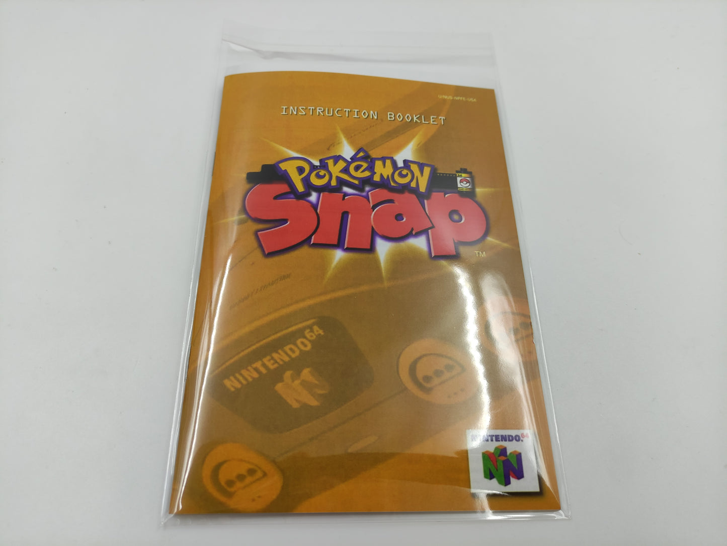 Pokemon Snap - Replacement Box, Manual, Inner Tray - NTSC, PAL - Nintendo 64 - thick cardboard. Top Quality !!