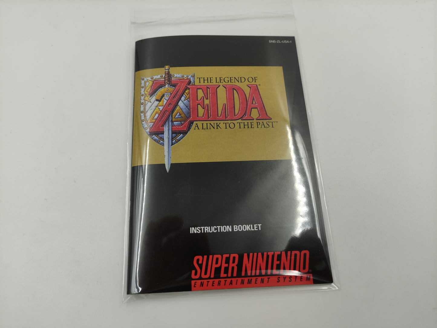 The Legend of Zelda a Link to The Past - Replacement Box, Manual, Inner Tray - PAL, NTSC or Japan Ntsc - SNES - thick cardboard as in the original.