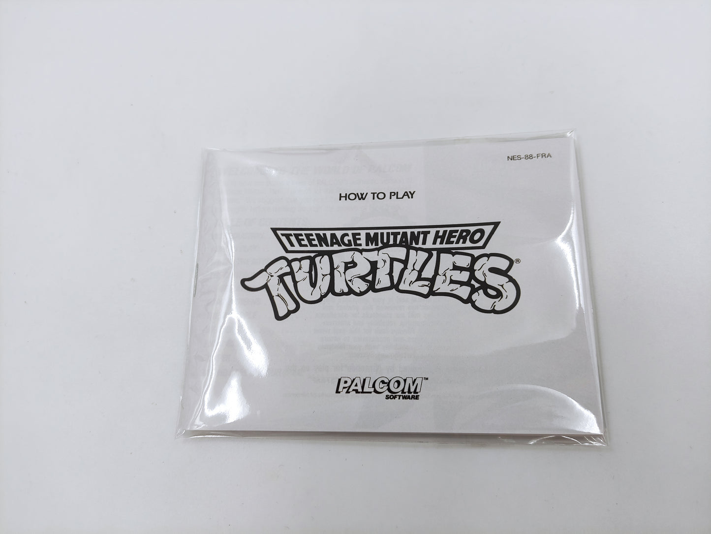 Teenage Mutant Hero Turtles - Replacement Box, Manual, Dust Cover, Block - NES - thick cardboard as in the original, HQ !