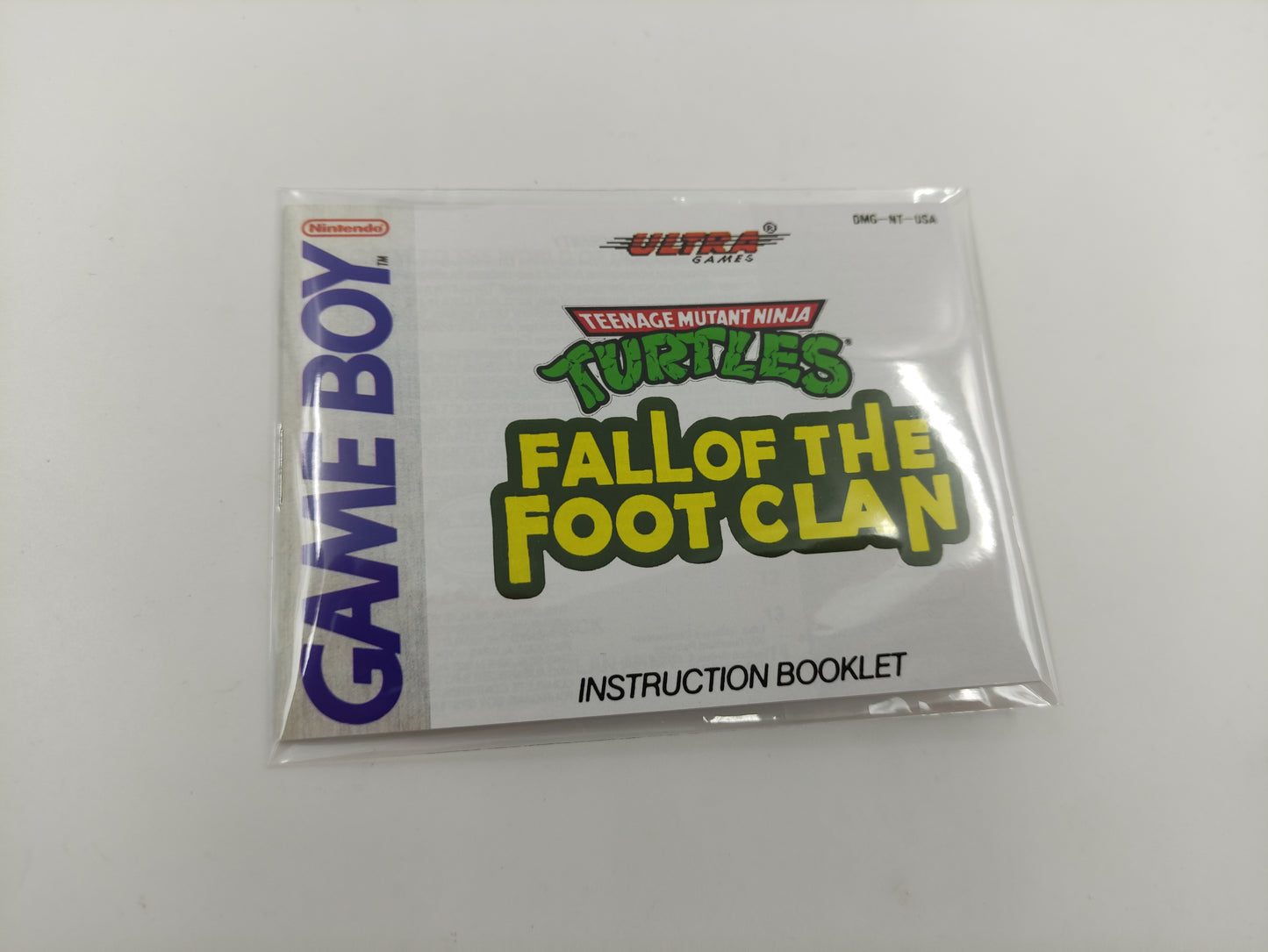 Teenage Mutant Ninja Turtles: Fall of The Foot Clean - Replacement Box, Manual, Inner Tray - Game Boy/ GB - PAL or NTSC - Top Quality !!