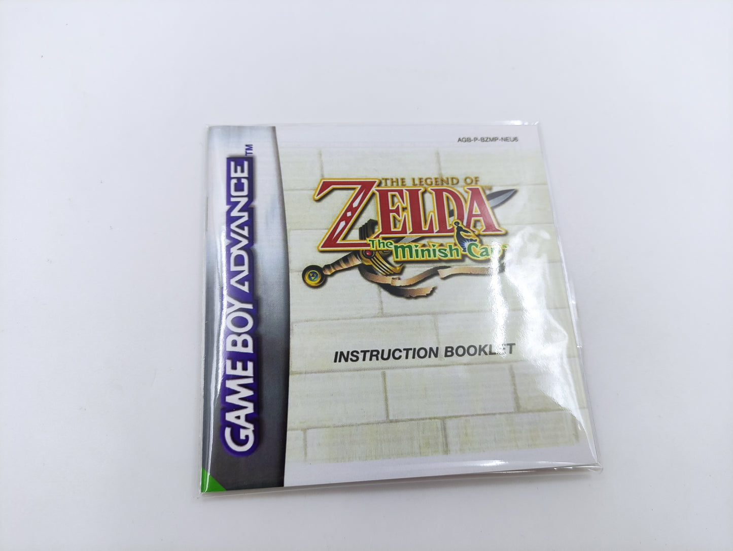 The Legend of Zelda The Minish Cap - GameBoy Advance - Replacement Box, Manual, Inner Tray - PAL or NTSC - thick cardboard. Top Quality !!