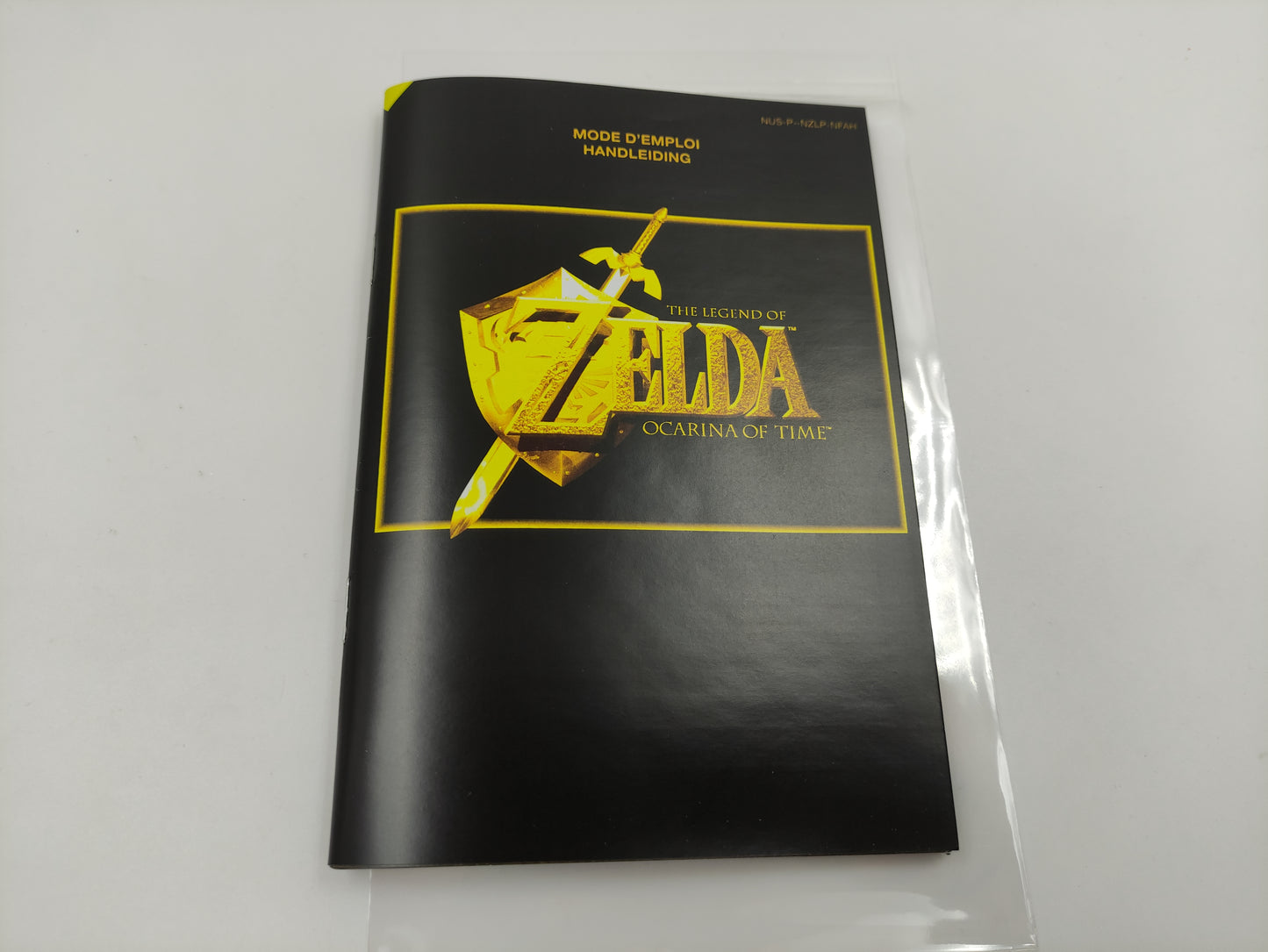 The Legend of Zelda Ocarina of Time - Replacement Box, Manual, Inner Tray - NTSC, PAL or Australian PAL - Nintendo 64 - thick cardboard.