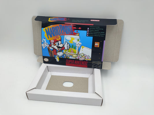 Mario Paint - box with inner tray option - PAL or NTSC - Nintendo 64- thick cardboard .