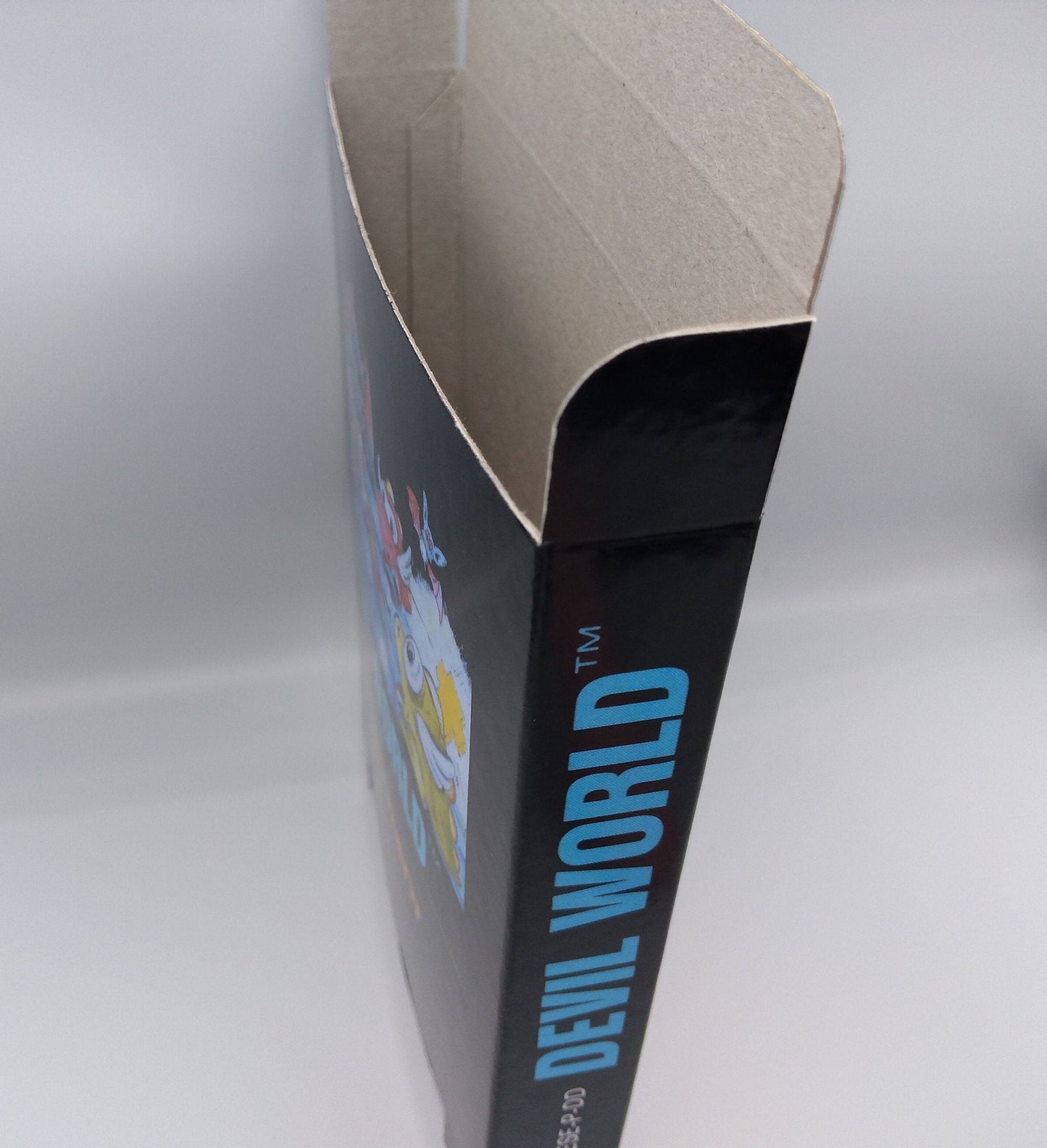 Devil World - PAL - NES - box replacement only - thick cardboard as in the original.