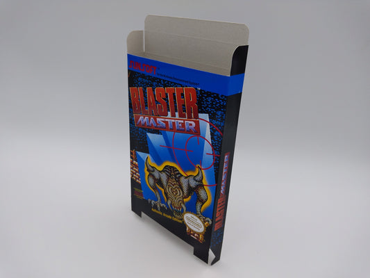 Blaster Master - - Box only - NES - NTSC or PAL - thick cardboard as in the original. Top Quality !