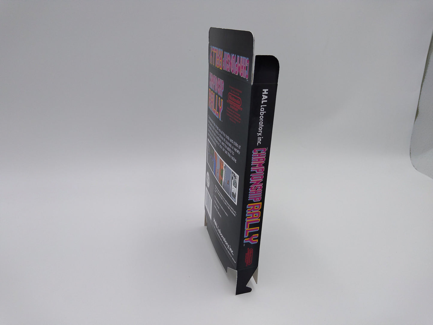 Championship Rally - Box only - NES - PAL - thick cardboard as in the original. Top Quality !