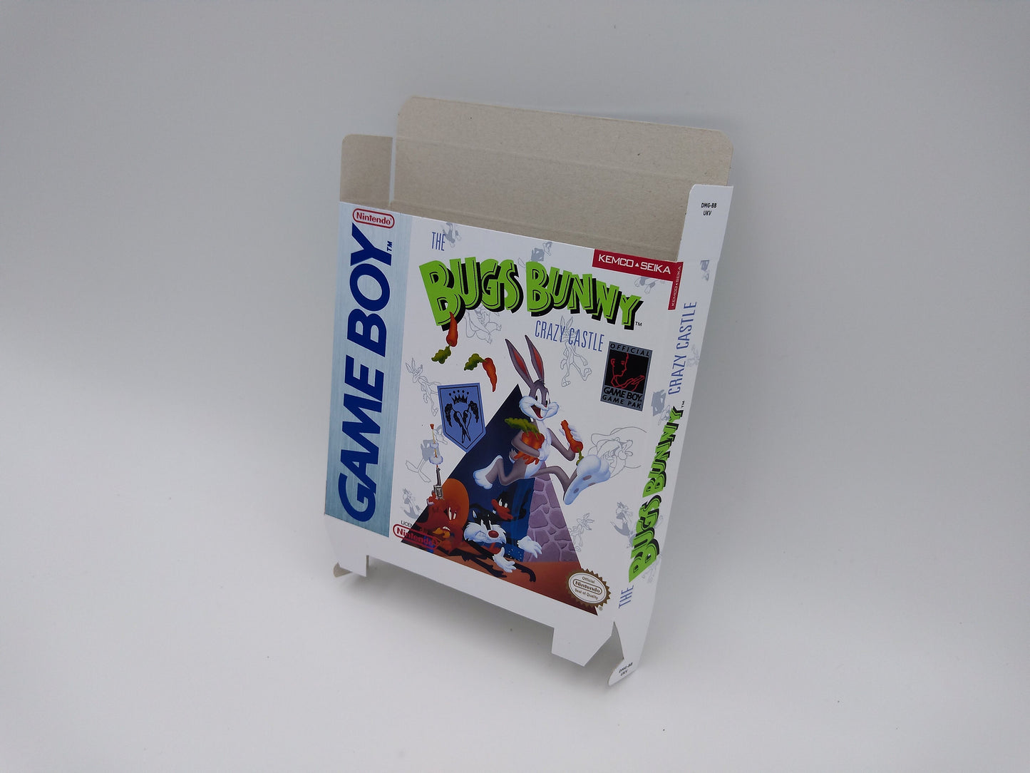 Bugs Bunny Crazy Castle - GameBoy - box with inner tray option - PAL or NTSC - thick cardboard. Top Quality !!