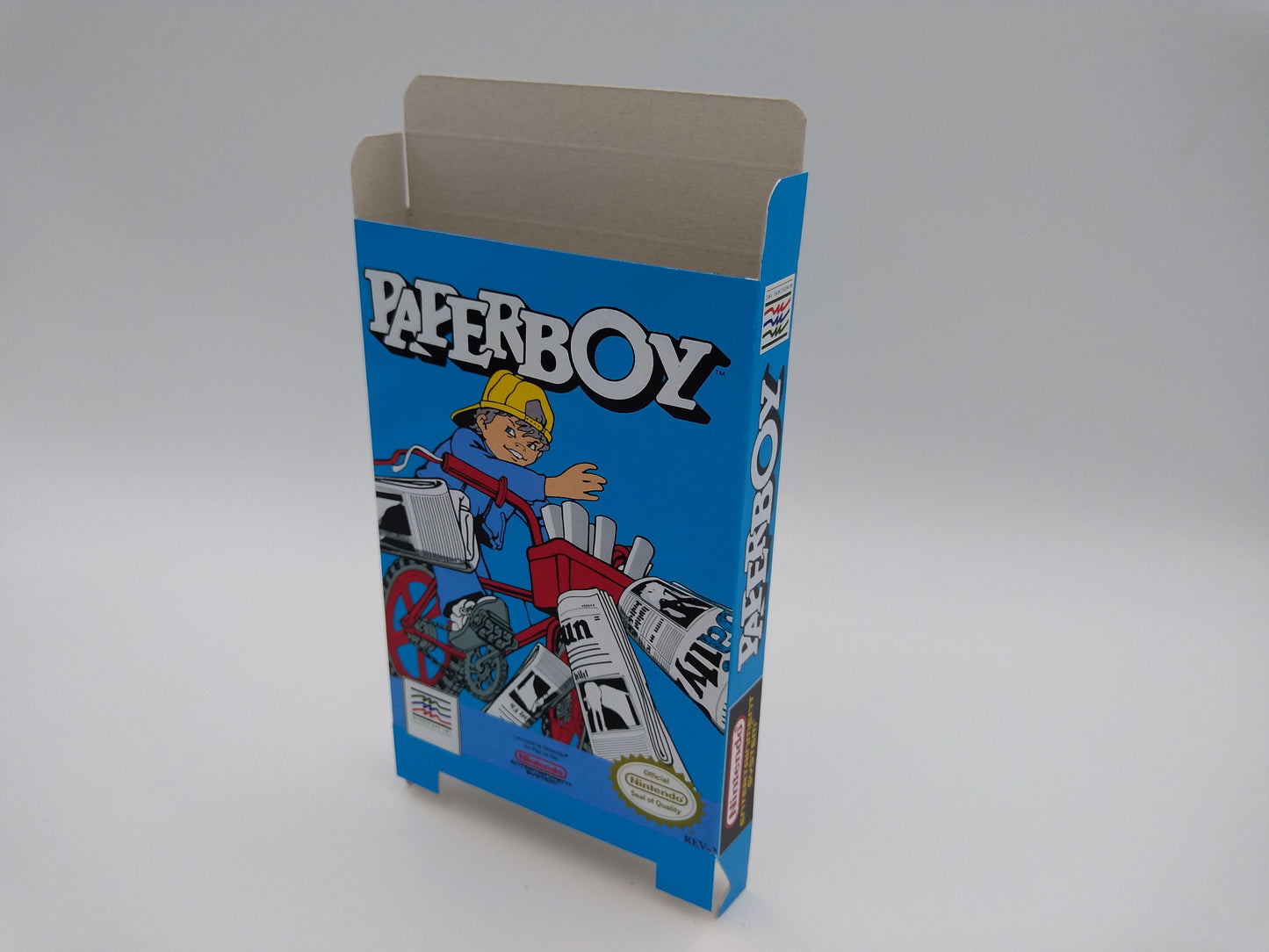 Paperboy - Box only - NES - NTSC or PAL - thick cardboard as in the original. Top Quality !