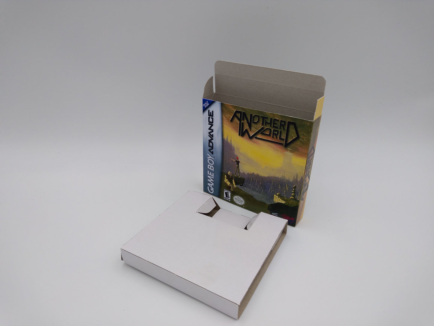 Another World - GameBoy Advance - box with inner tray option - thick cardboard. Top Quality !!