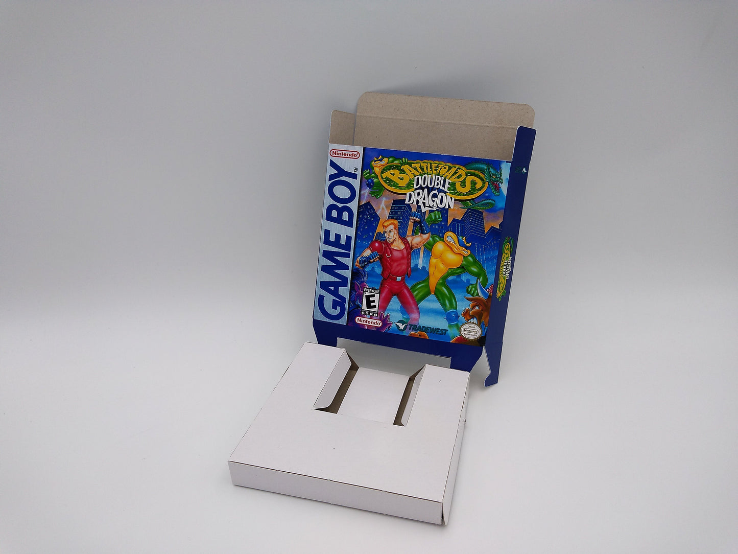 Battletoads & Double Dragon: The Ultimate Team - GameBoy - box with inner tray option - thick cardboard. Top Quality !!