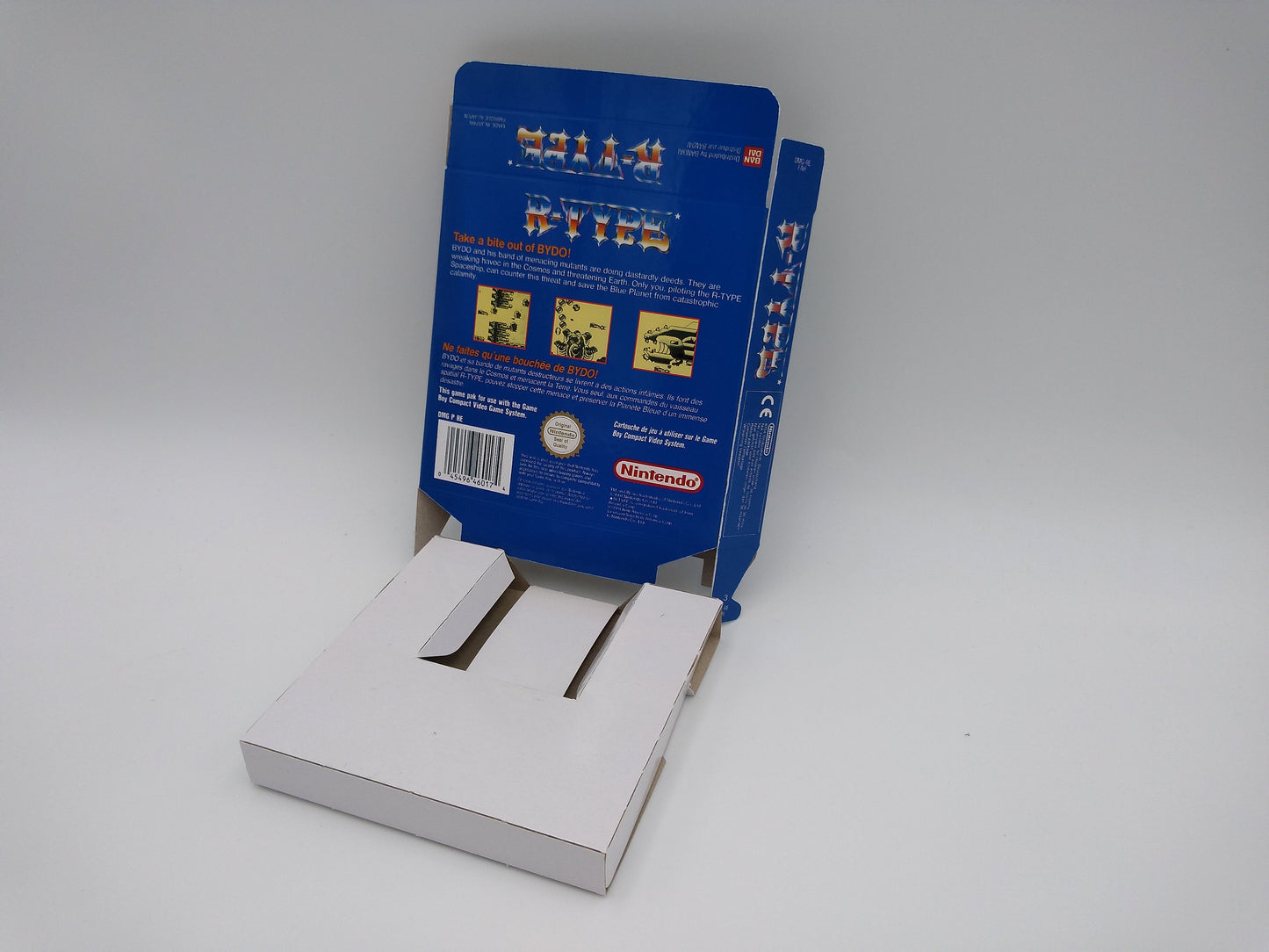 R-Type - GameBoy/ GB - box with inner tray option - thick cardboard. Top Quality !!