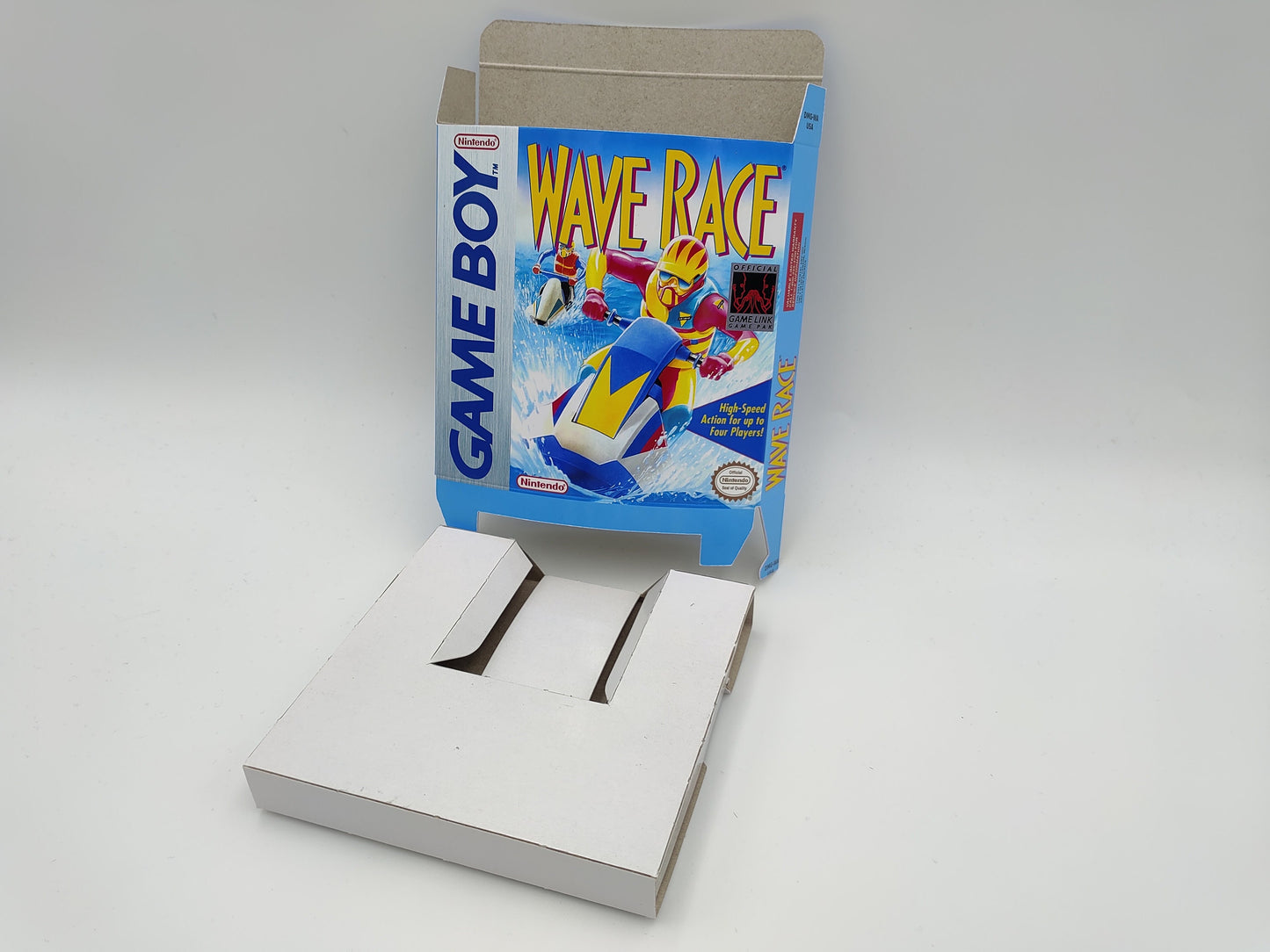 Wave Race - box with inner tray option - Game Boy/ GB - thick cardboard. Top Quality !!