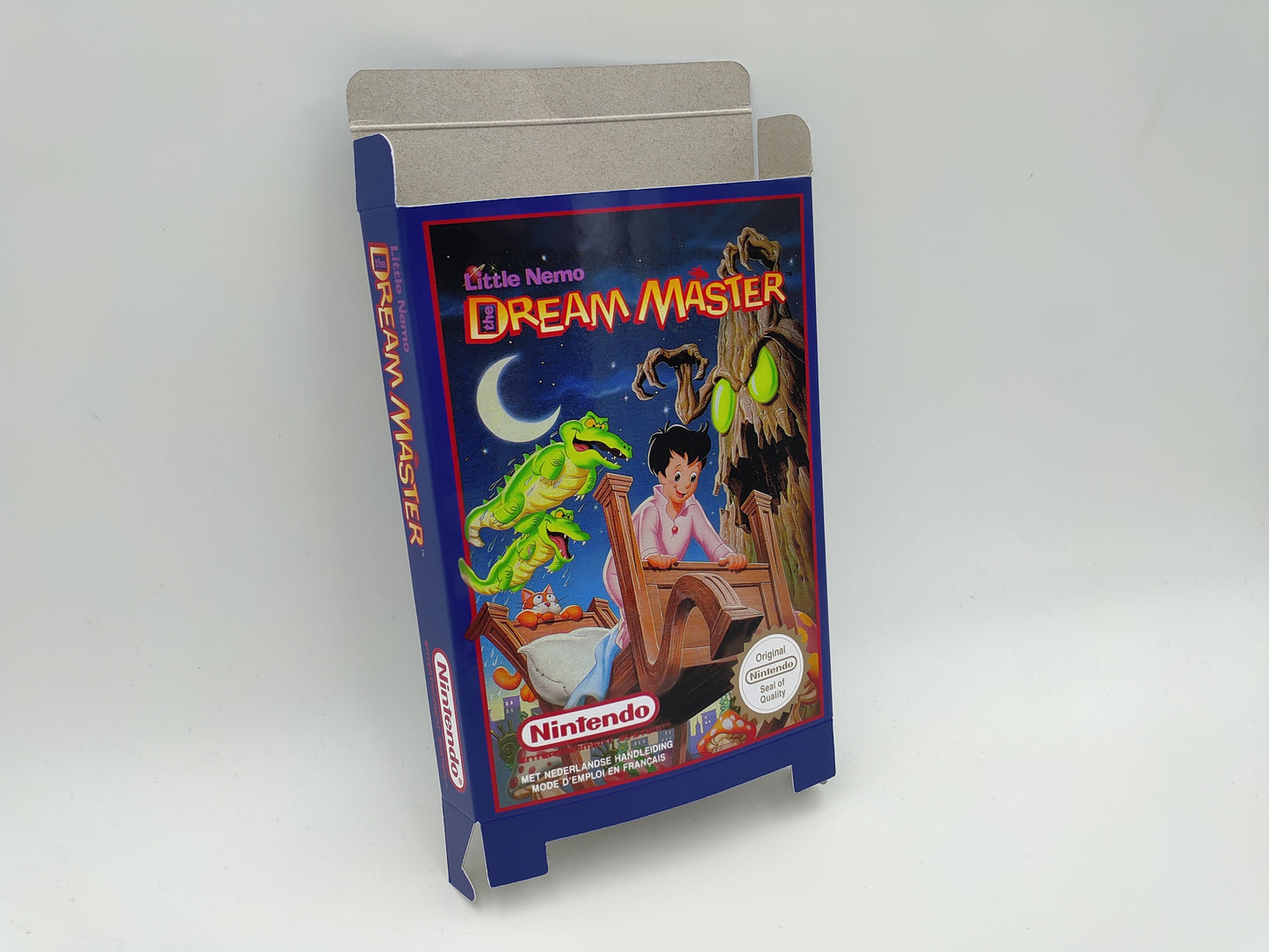 Little Nemo Dream Master - NES - box replacement only - NTSC or PAL Region - thick cardboard.