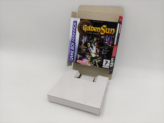 Golden Sun The Lost Age - box with inner tray option - GBA/ Game Boy Advance - thick cardboard. HQ !!