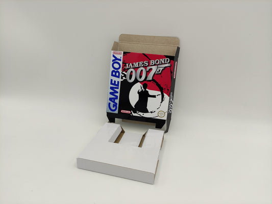 James Bond 007 - box with inner tray option - Game Boy/ GB - thick cardboard. Top Quality !!