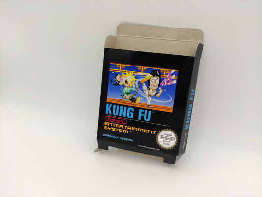 Kung Fu - Small Box only - NES - thick cardboard as in the original. Top Quality !