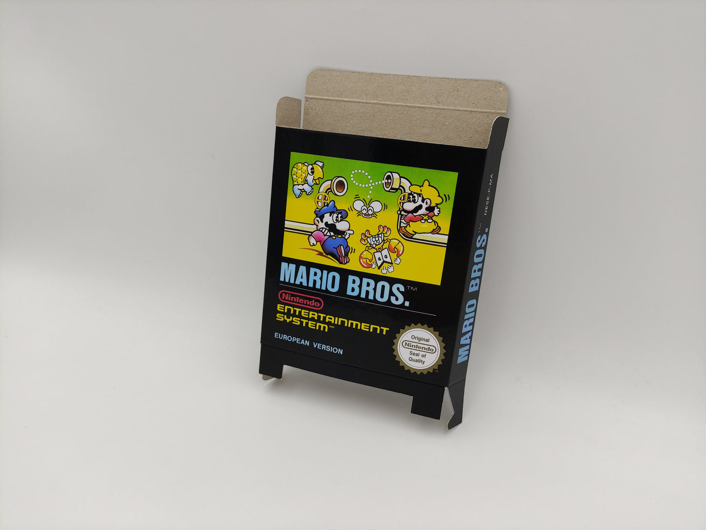 Mario Bros - Small Box only - NES - thick cardboard as in the original. Top Quality !