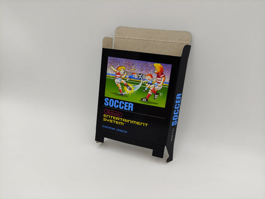 Soccer - Small Box only - NES - thick cardboard as in the original. Top Quality !