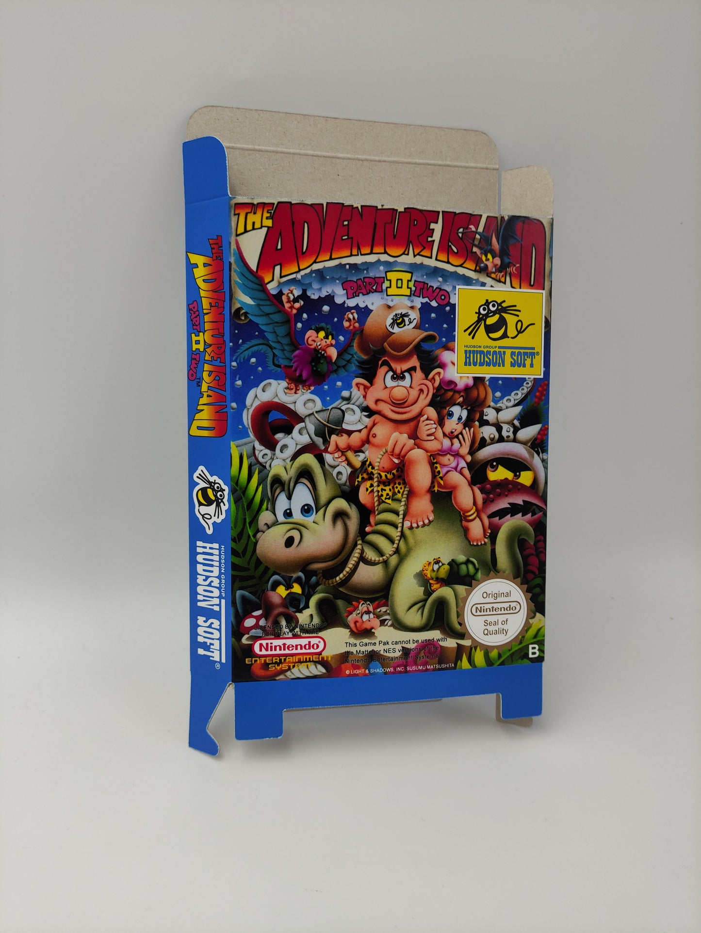 Adventure Island II, The - NES - thick cardboard as in the original. Top Quality !