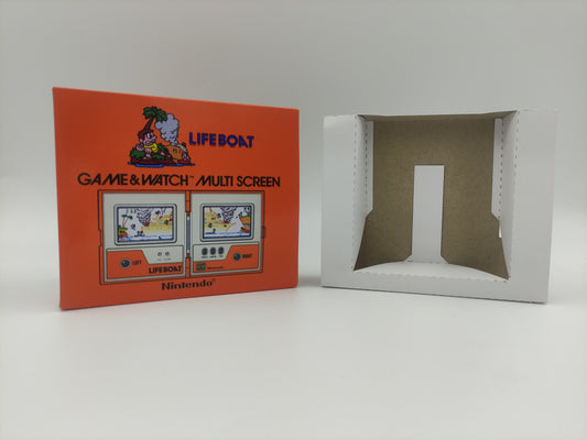Life Boat - Game & Watch - Multi Screen - replacement Box and Tray.