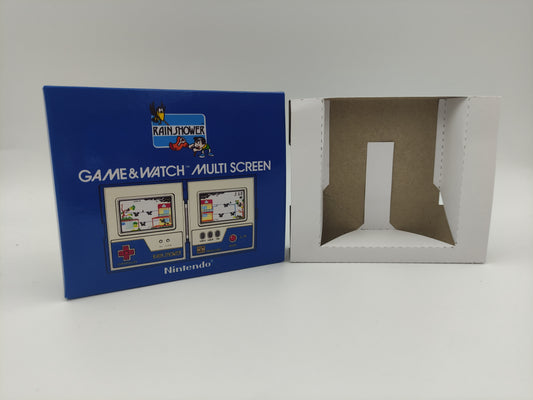 Rain Shower - Game & Watch - Multi Screen - replacement Box and Tray.